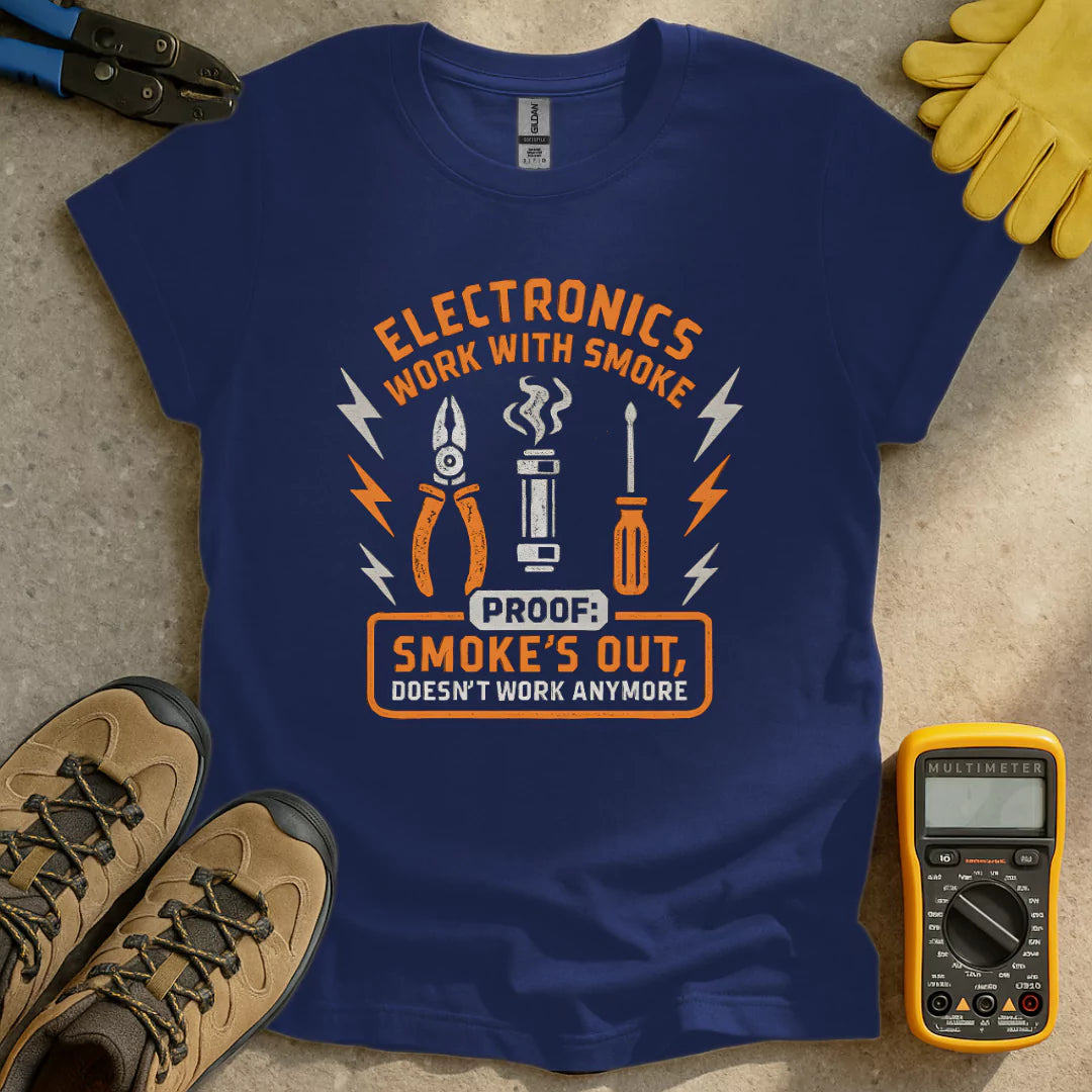 Smoking Electronics T-shirt