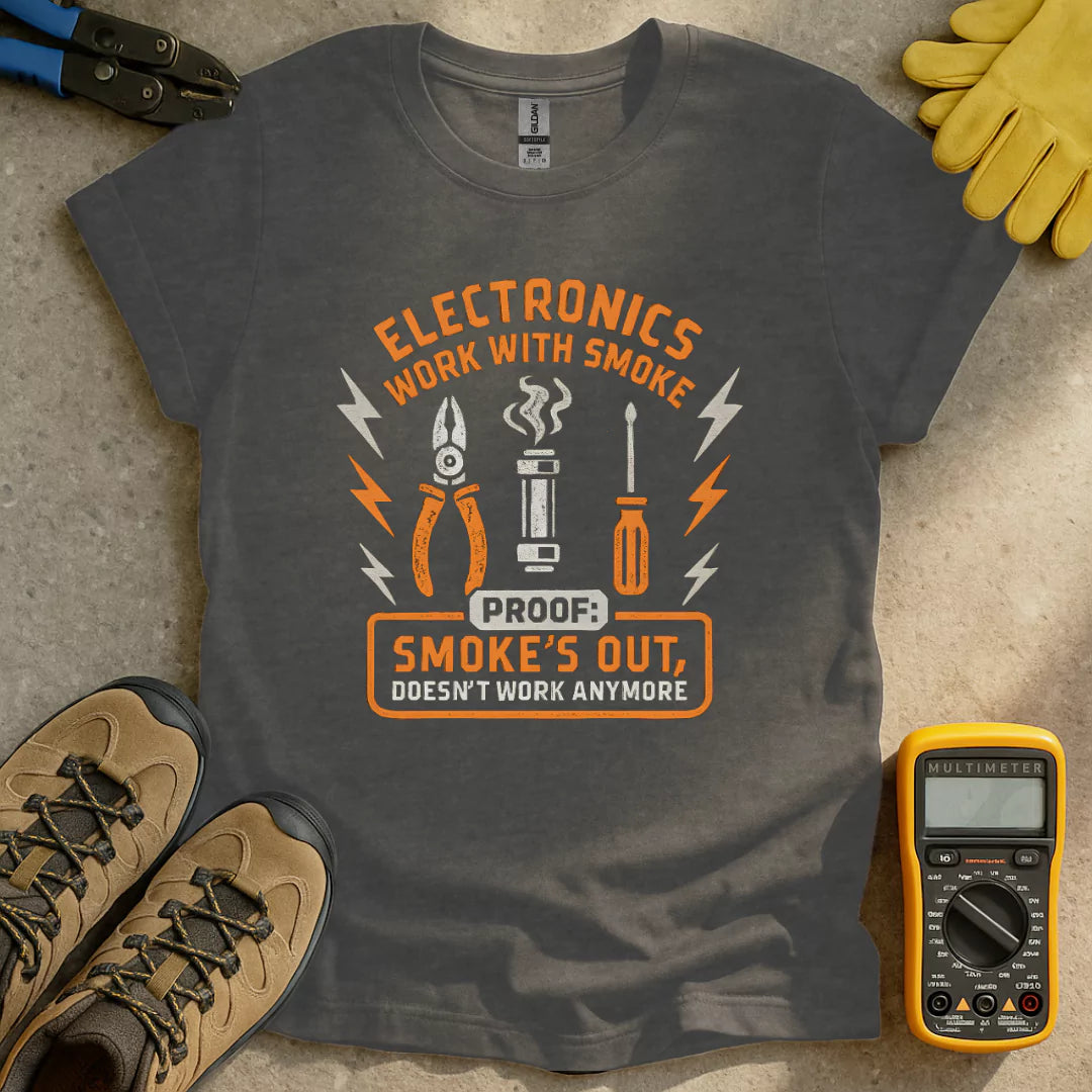Smoking Electronics T-shirt