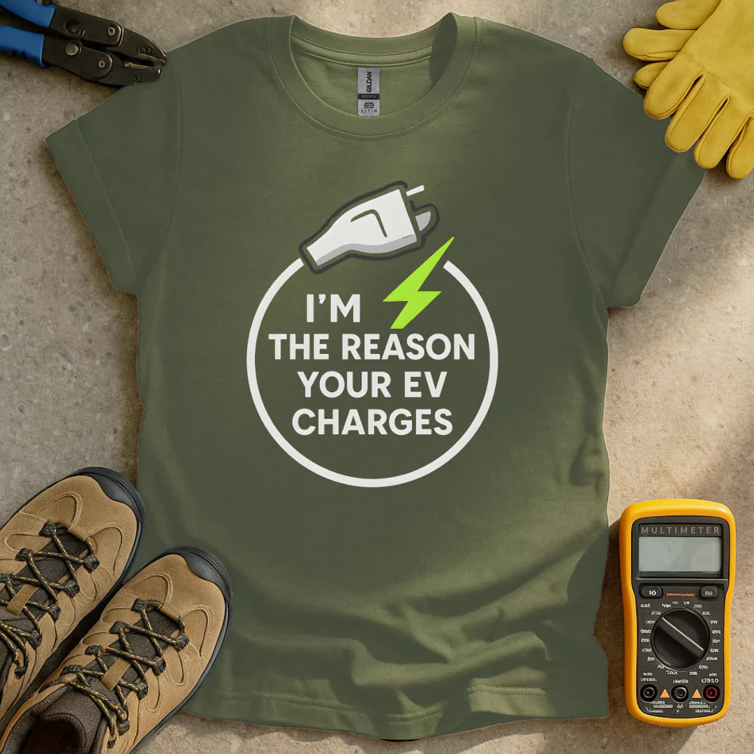 EV Charger T-shirt