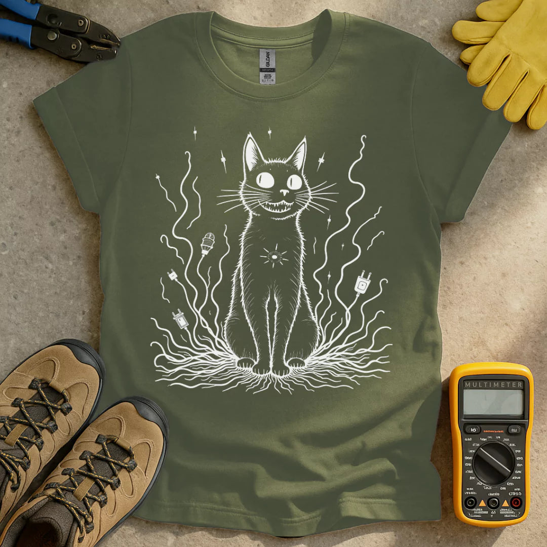 Electric Cat T-shirt