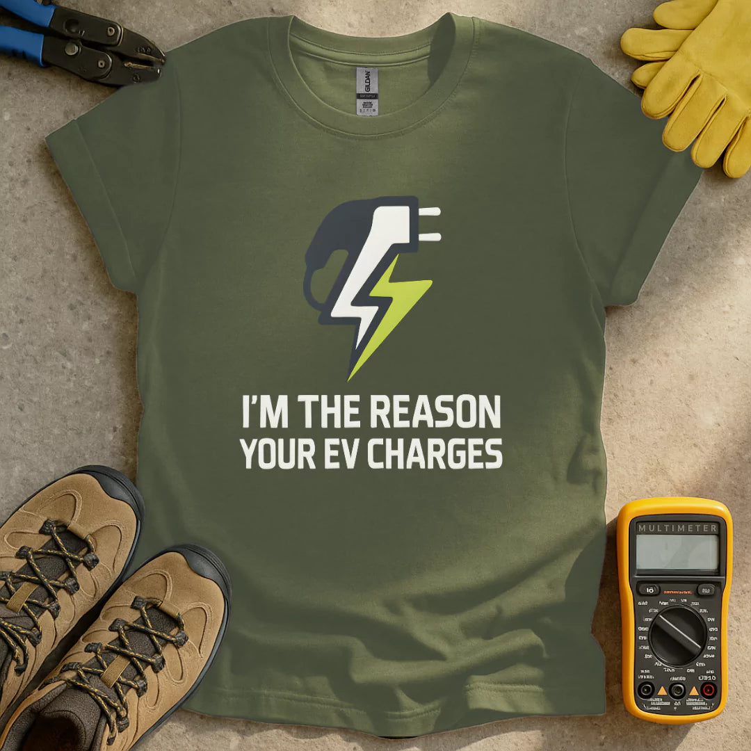 EV Charger T-shirt