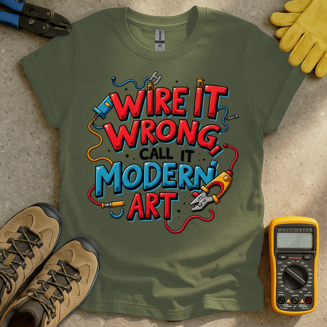 Wire It Wrong T-shirt