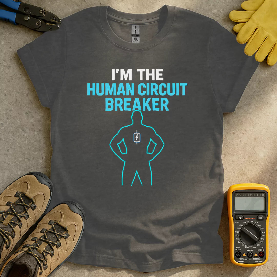 Human Circuit Breaker T-shirt
