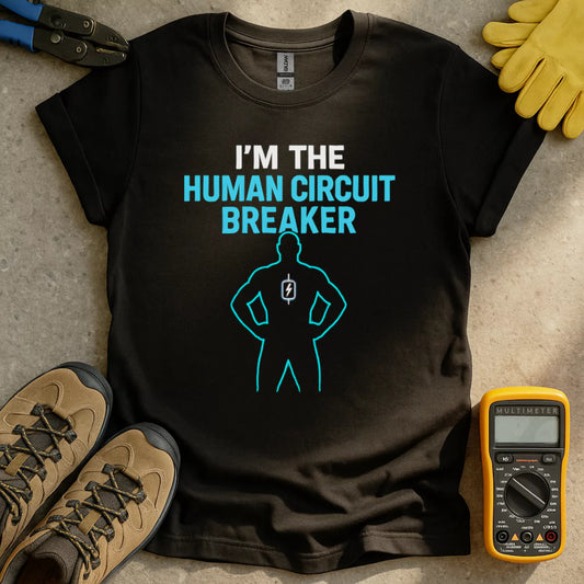 Human Circuit Breaker T-shirt