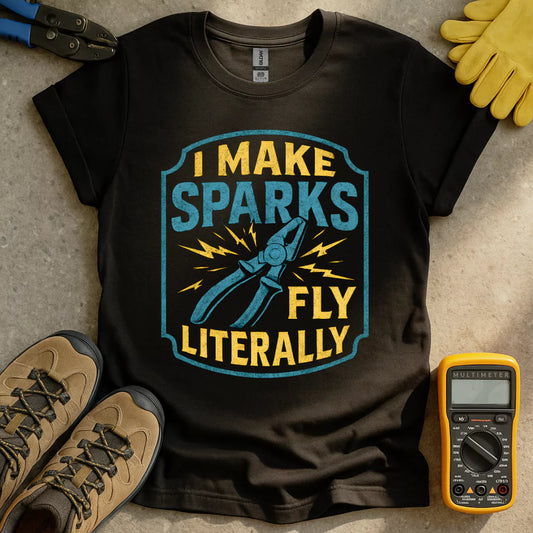 I Make Sparks Fly T-shirt