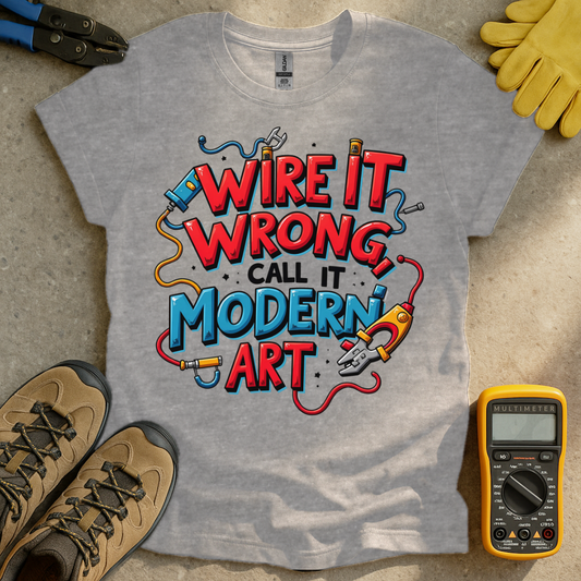 Wire It Wrong T-shirt