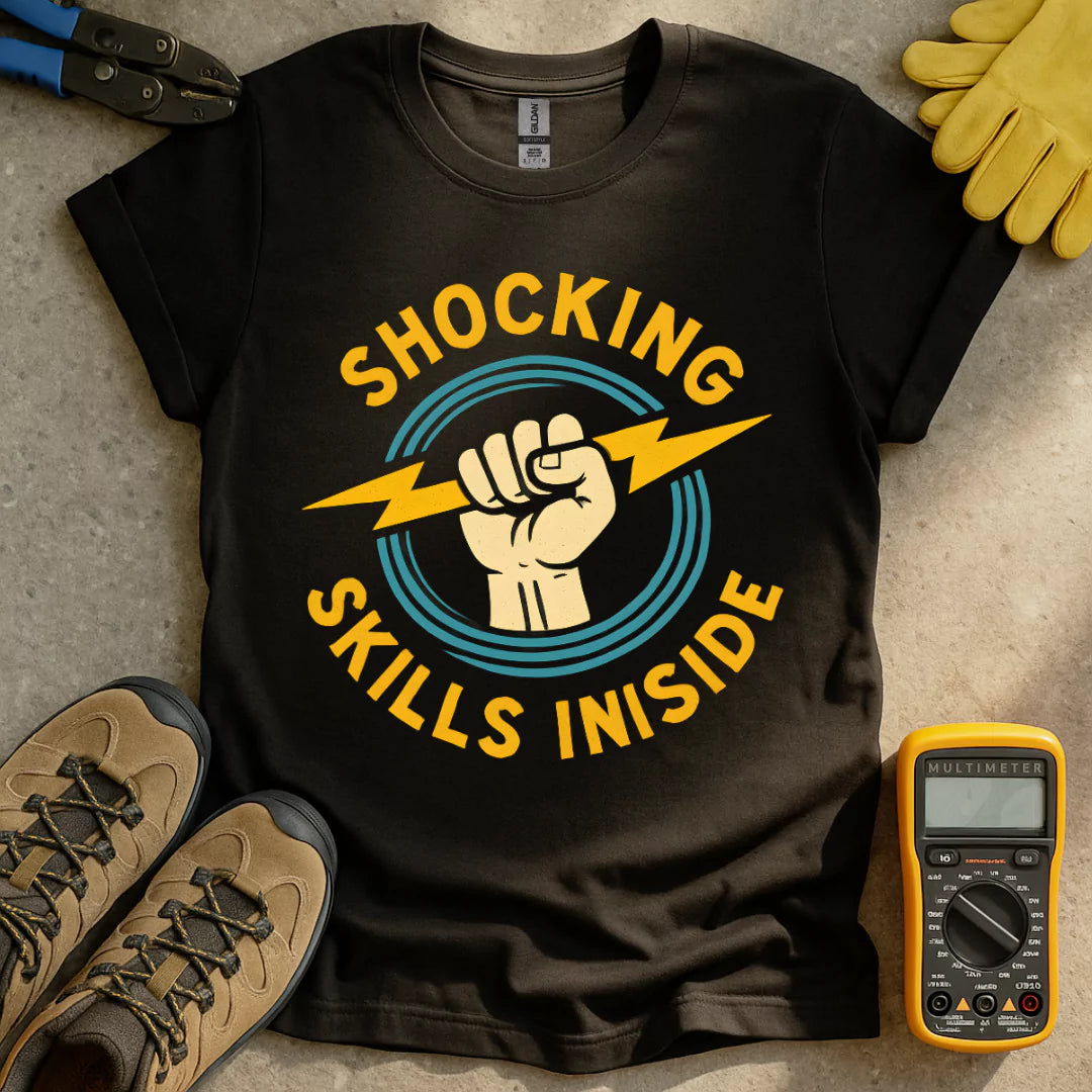 Shocking Skills Inside T-shirt
