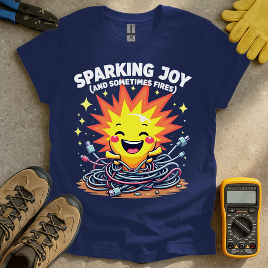 Sparking Joy and Fires T-shirt