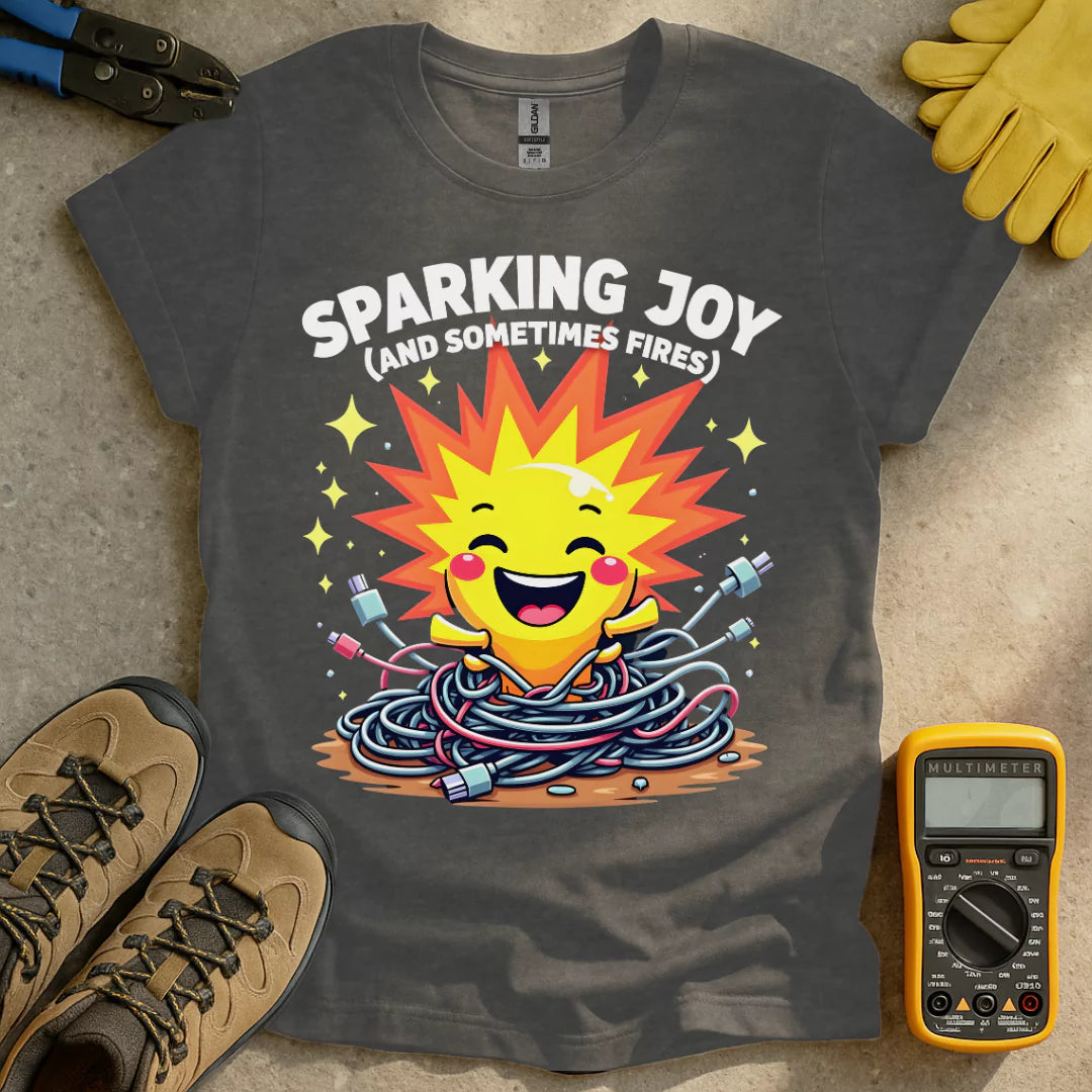 Sparking Joy and Fires T-shirt