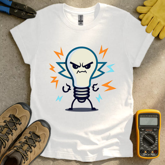 Angry Lightbulb T-shirt