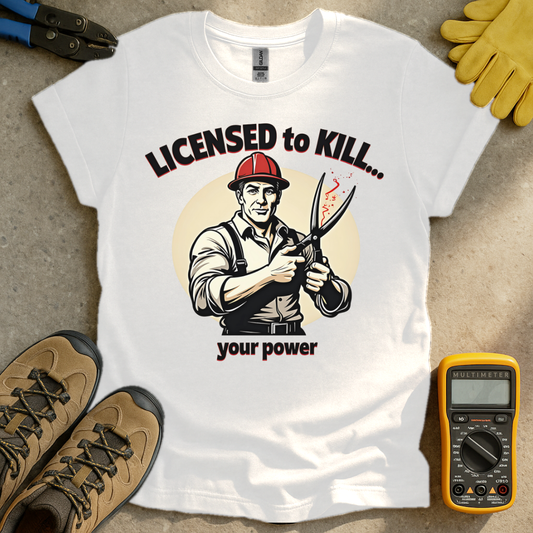Licensed To Kill T-shirt