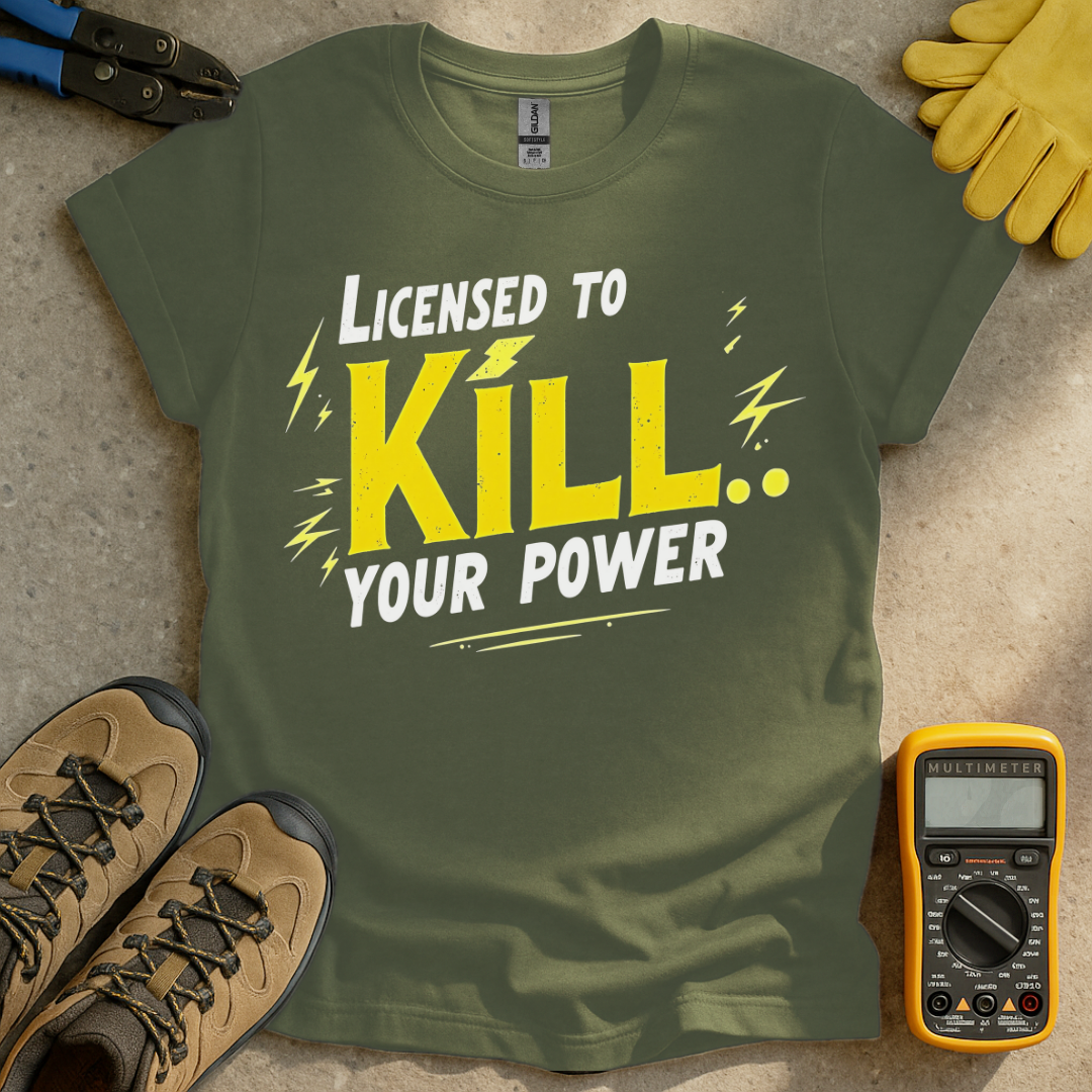 Licensed To Kill T-shirt
