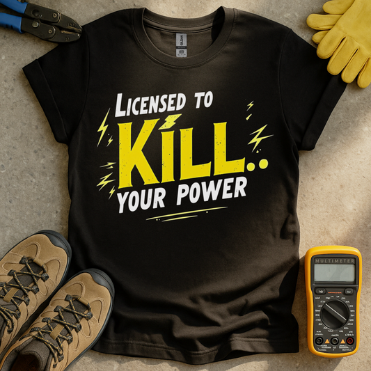 Licensed To Kill T-shirt