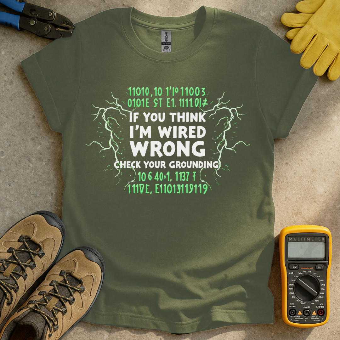 Check Your Grounding T-shirt