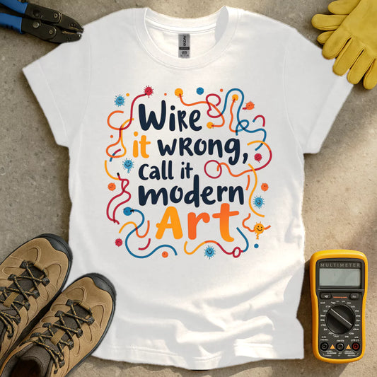 Wire It Wrong T-shirt