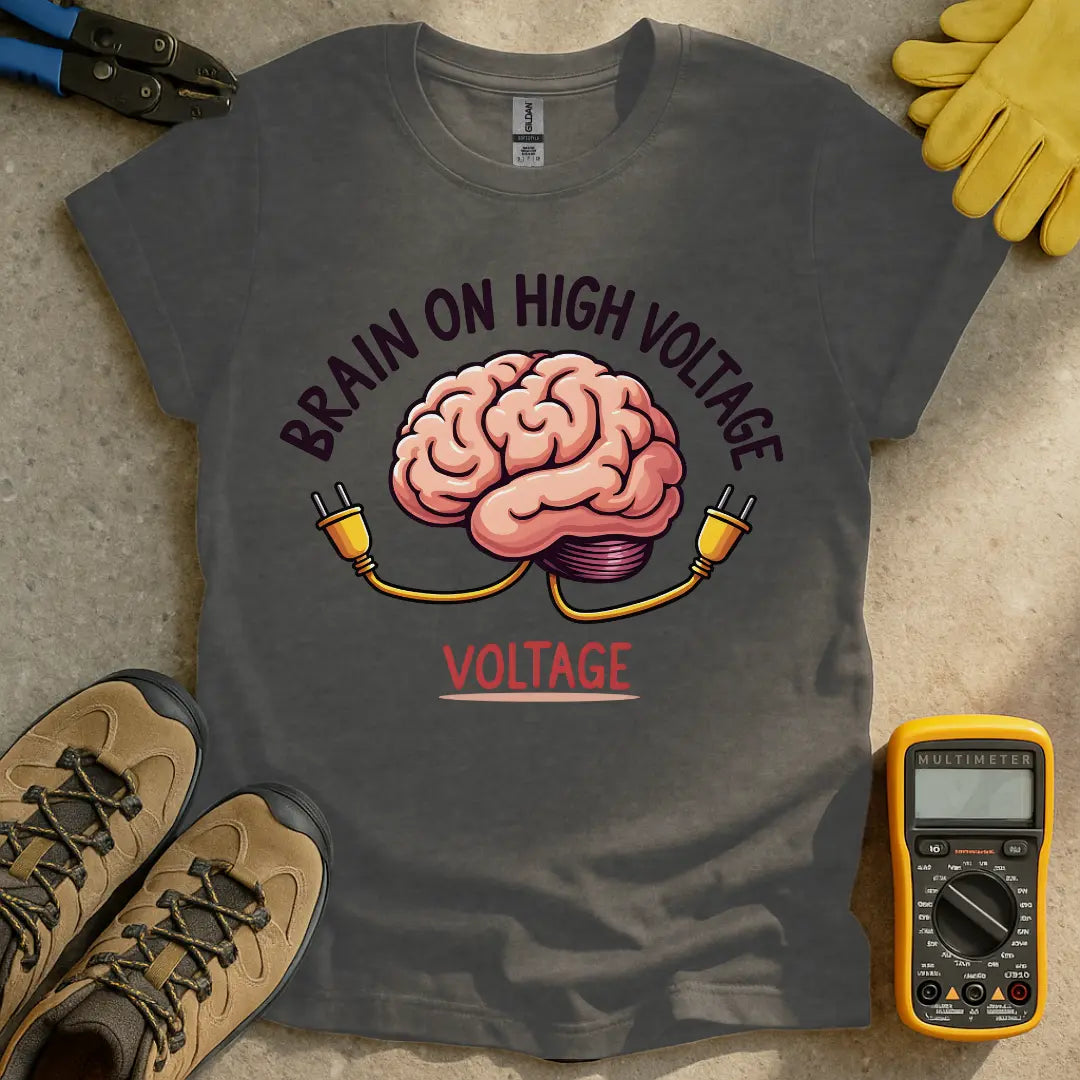 Brain on High Voltage T-shirt