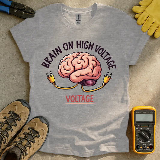 Brain on High Voltage T-shirt