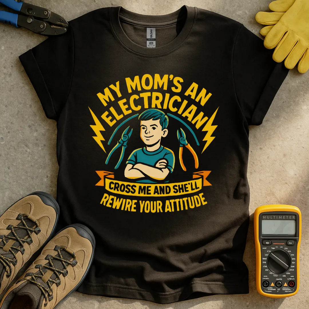 My Mom's An Electrician T-shirt