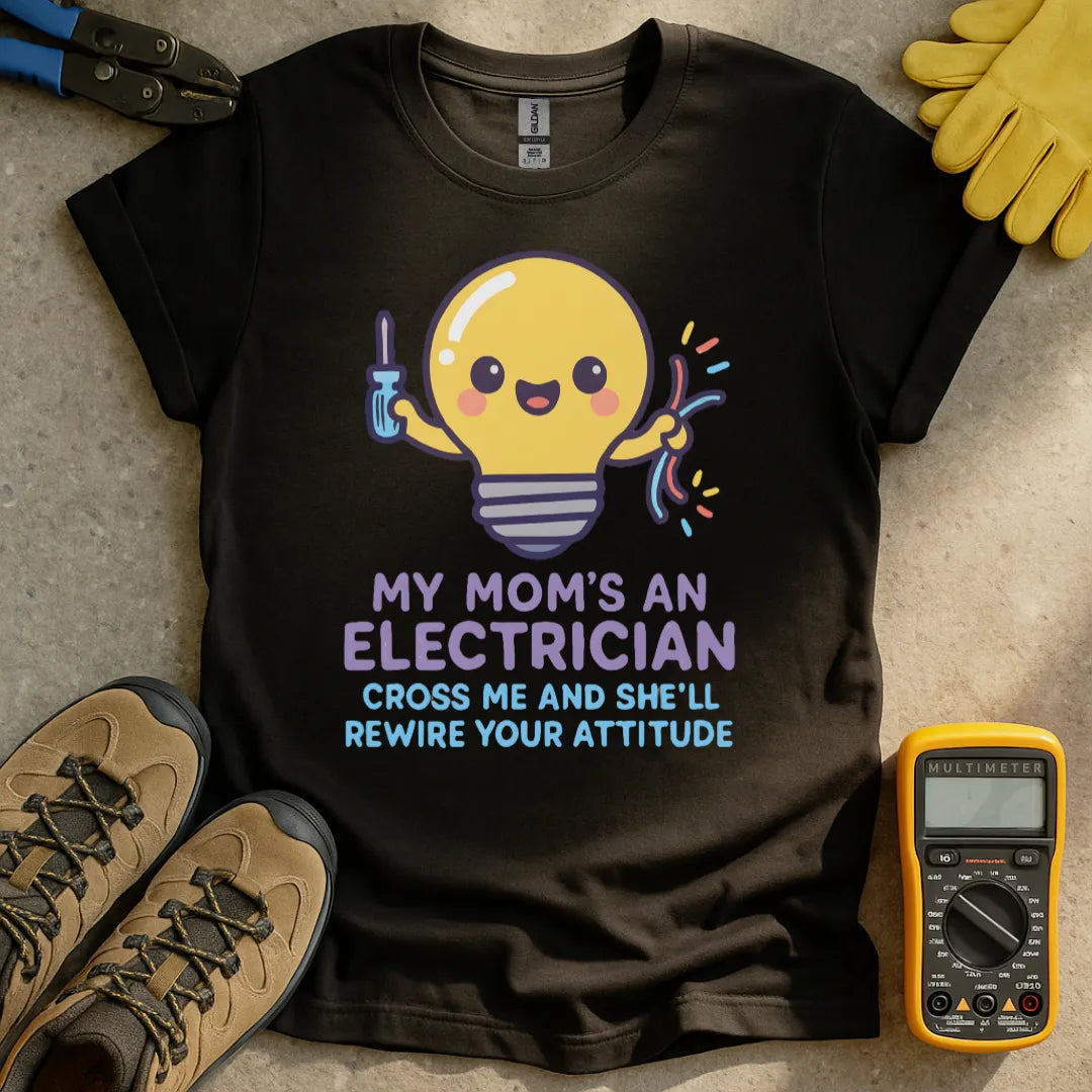 My Mom's An Electrician T-shirt